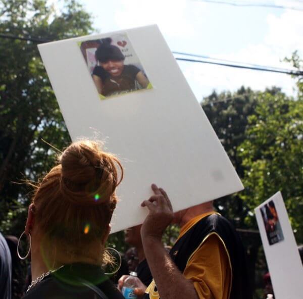 Street renamed for teen shooting victim