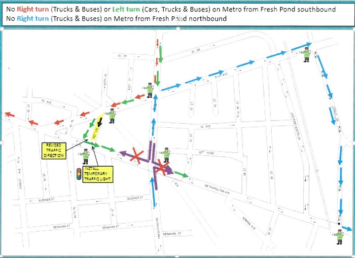 Map courtesy of DOT