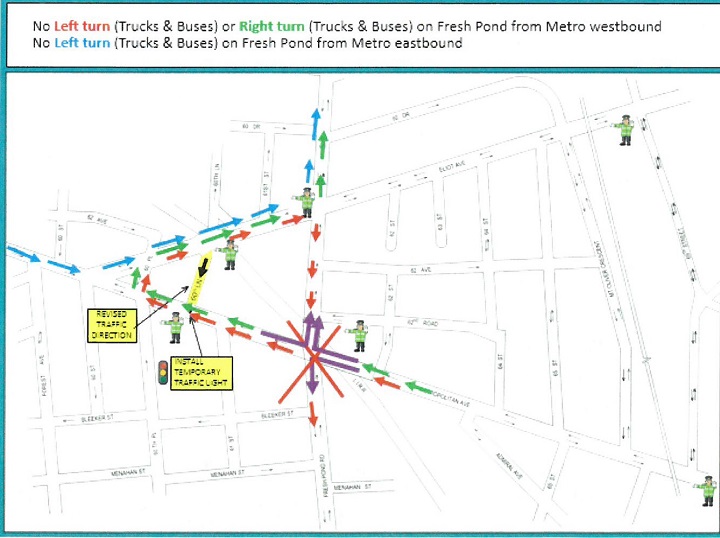 Map courtesy of DOT