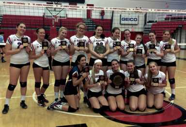 St. Francis takes charge to win volleyball title