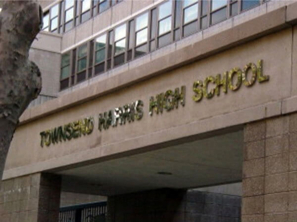Townsend Harris students protest temp principal