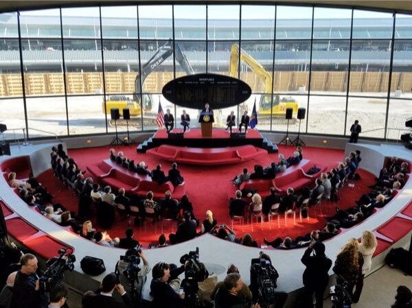 Hotel at TWA Flight Center breaks ground