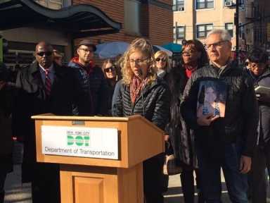 Ridgewood pedestrian plaza unveiled