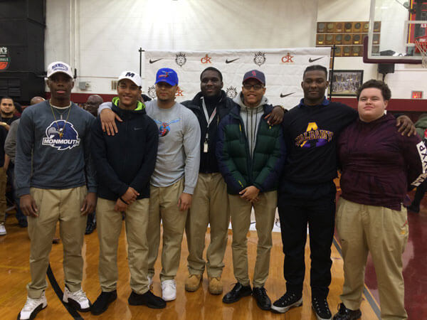 Magnificent seven: CTK football stars cement college future