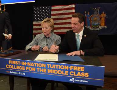 CLINTON AND CUOMO