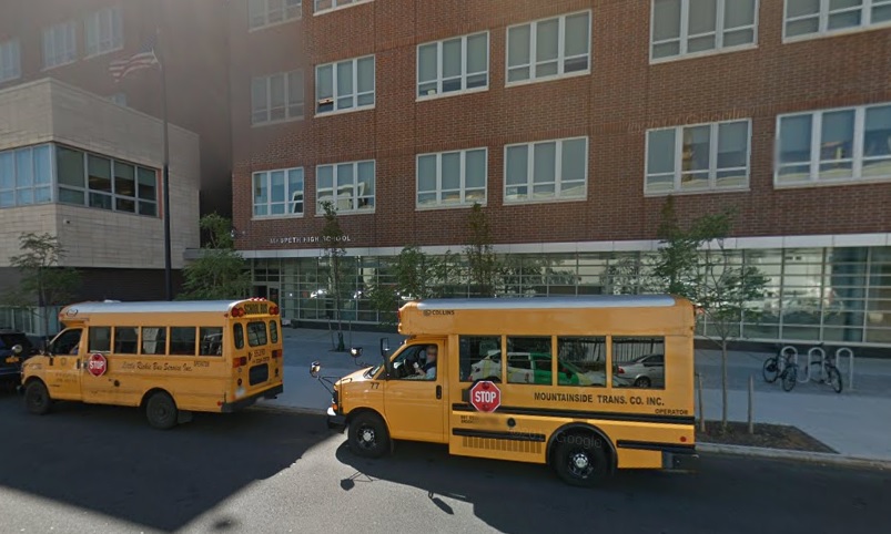 Maspeth High School outside