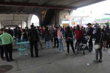 Anti-gentrification protesters target City Hall’s development plans for western Queens