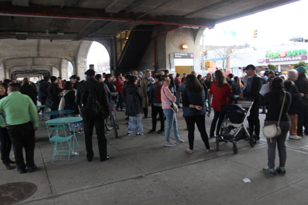 Anti-gentrification protesters target City Hall’s development plans for western Queens