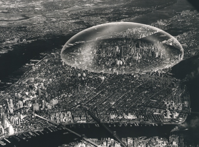 DOME OVER MANHATTAN