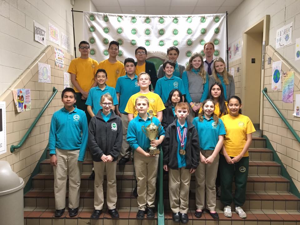 Students at Middle Village Preparatory Charter School scored among the best in the District on state exams.