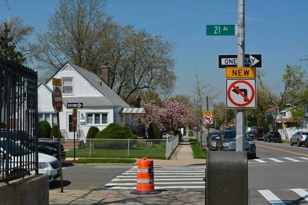 DOT converts 21st Road near PS 184