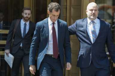 Weiner pleads guilty to sexting 15-year-old