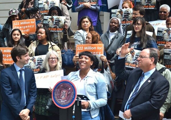 Food pantries are in trouble in the face of federal and city budget cuts: Grodenchik