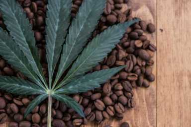 shutterstock_cannabis coffee