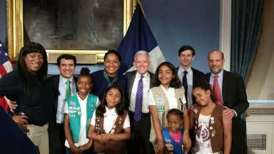 GIRL SCOUTS