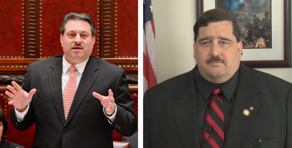 State Senator Joe Addabbo (left) and Assemblyman Mike Miller (right). (photos courtesy of NY State Senate and NY Assembly)