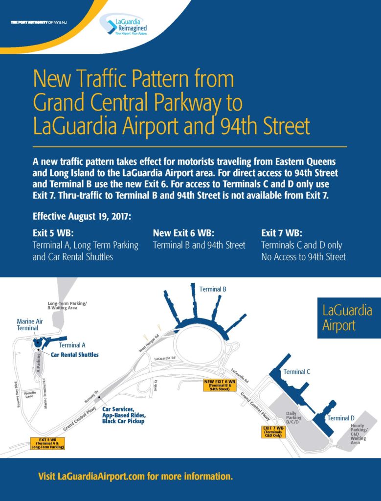 PANYNJ - LGA Exit 6 Email