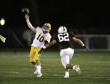 Holy Cross football drops heartbreaker to Fordham Prep