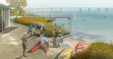 Beach 88th Street Park Conceptual Rendering