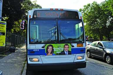 Councilwoman Elizabeth Crowley requested the MTA provide another shuttle bus to help move commuters while the M train is down.