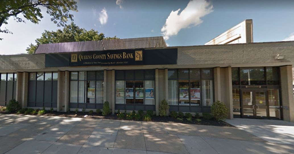 Police caught last week the suspect behind the Oct. 12 heist at this Queens County Savings Bank in Little Neck.