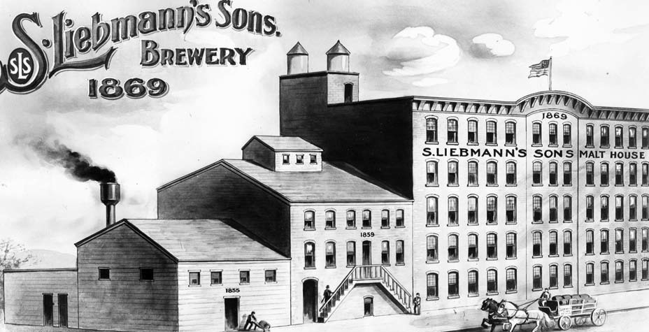 No brewery operated in Brooklyn longer than this one, known for a time as S. Liebmann’s Sons, which produced Rheingold Beer. Of its 121 years in Kings County, all but the first were spent on Forrest Street off Bushwick Avenue.