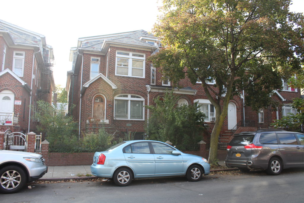 Palij's home in Jackson Heights
