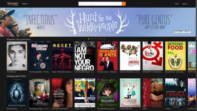 Kanopy Homepage