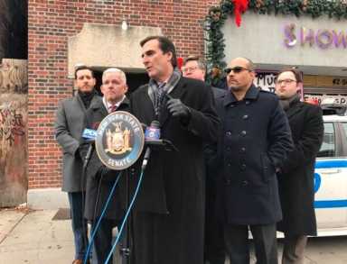 Long Island City community calls for strip joint to be shuttered