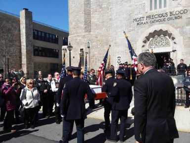 Police provide funeral for infant boy discovered dead at Dutch Kills Playgound in March