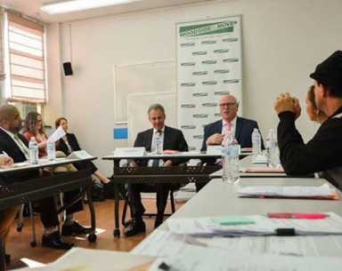 Schneiderman, Crowley discuss tenants’ rights at Woodside roundtable as Kushner investigation grows