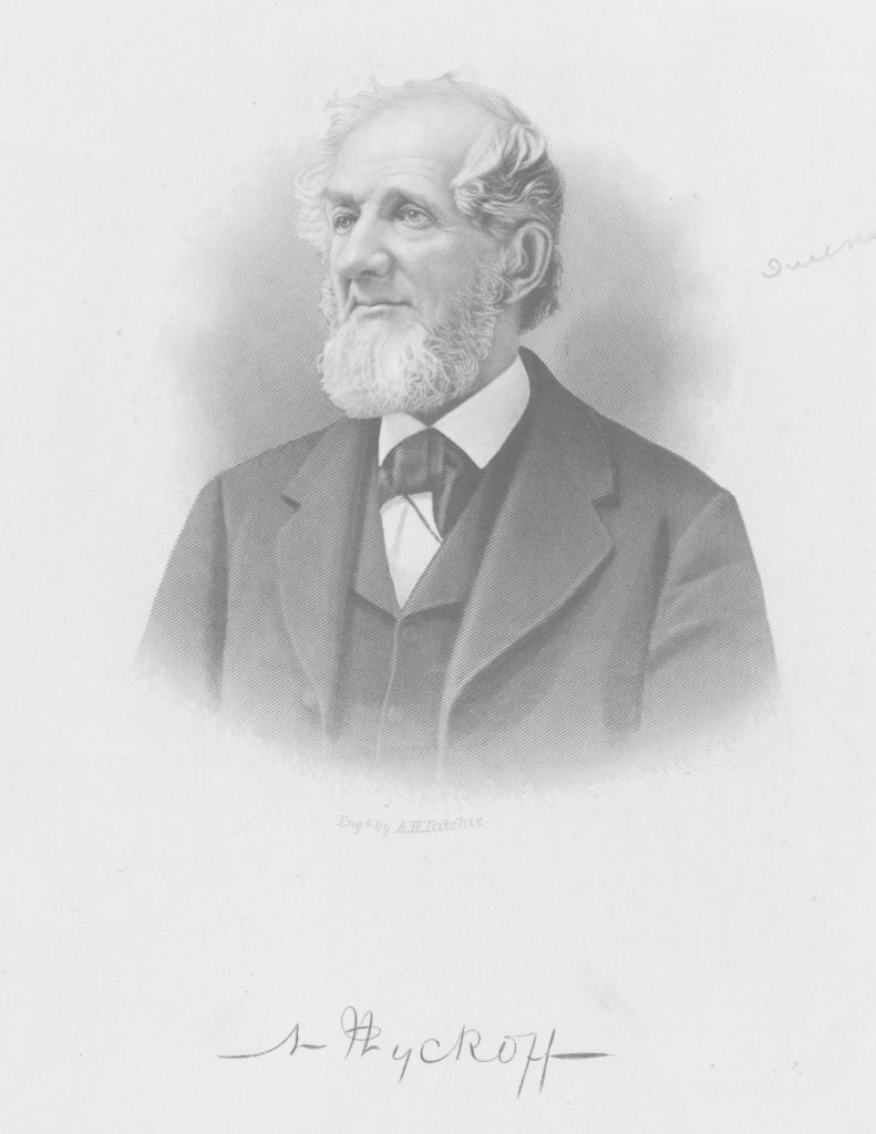 A portrait of Nicholas Wyckoff, 1880, Courtesy of the Queens Borough Public Library, Archives, Portrait Collection