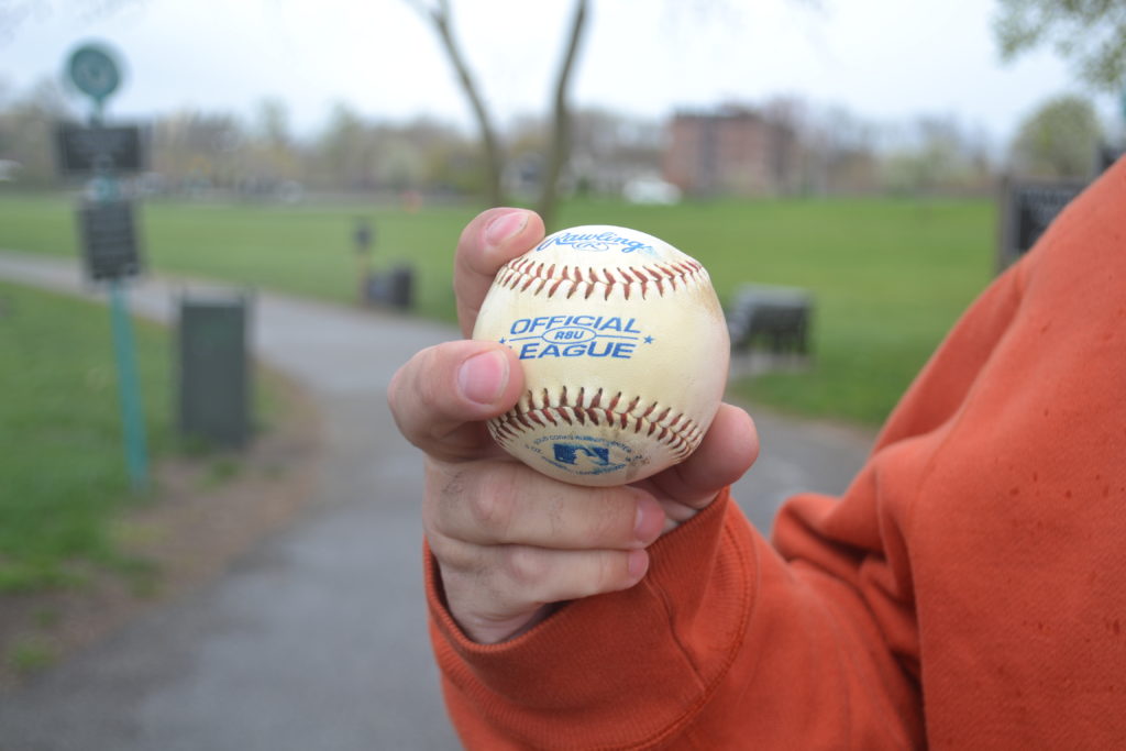 The found baseball