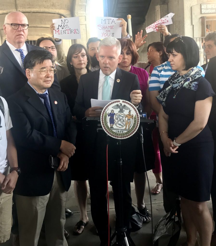Photo courtesy of Councilman Jimmy Van Bramer's office