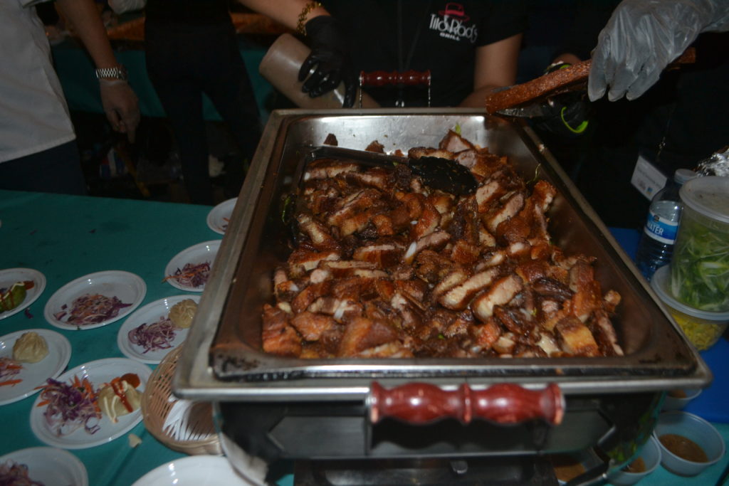 Photo by Jenna Bagcal/QNS - Lechon kawali at Tito Rad's Grill