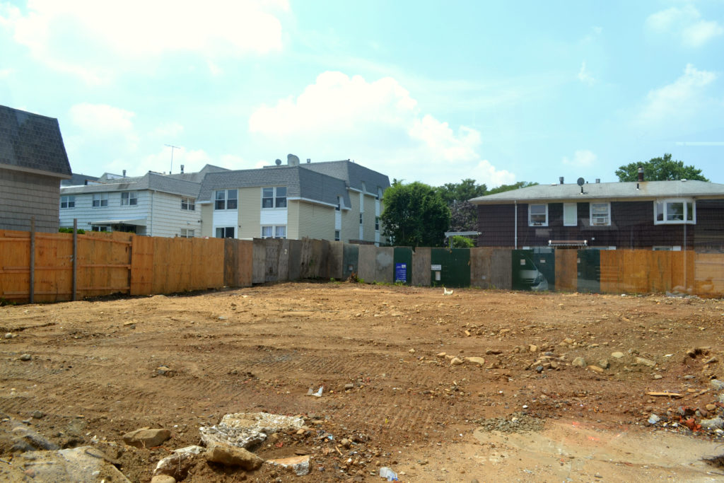 The construction site