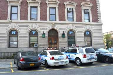 The 104th Precinct stationhouse at 64-02 Catalpa Ave. in Ridgewood.