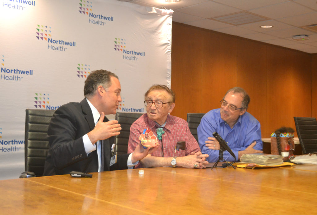 Dr. Bruce Rutkin, Jack Betteil and Matthew Betteil