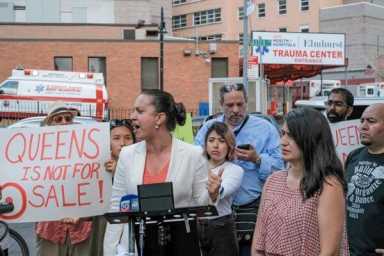 Cruz, Ramos fight against Elmhurst construction site
