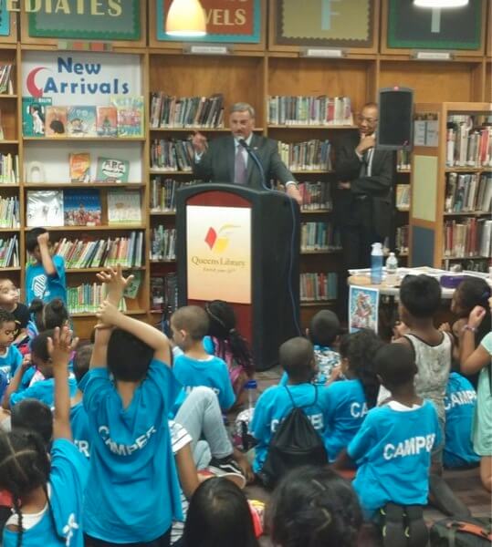 Weprin launches annual Summer Reading Challenge