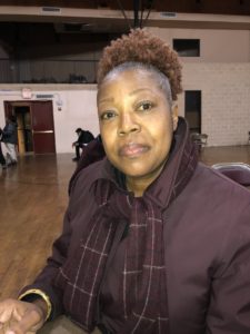 Andrea Scarborough came to St. Albans to help get her mother a reduced property tax bill. 