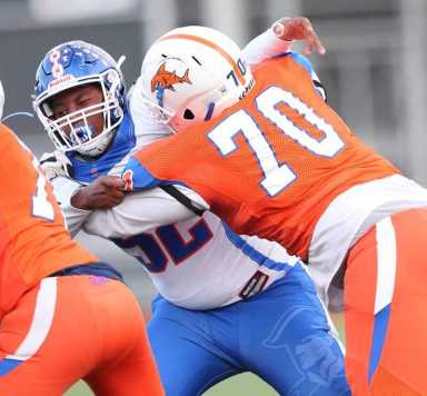 Bayside football rolls past Frank J. Macchiarola