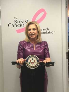 Maloney calls for private investment to augment federal funding of breast cancer research