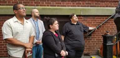 Ozone Park residents rally against shelter after mother of two allegedly attacked by homeless man