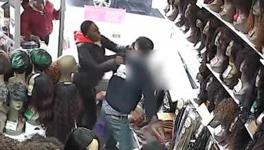 One of three women who attacked a Jamaica salon worker during a wig robbery in October.