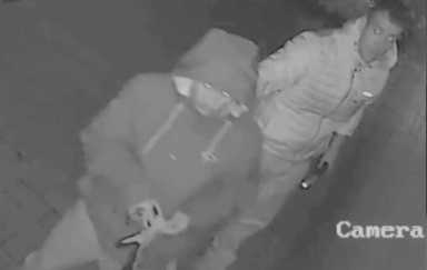 Images of two men wanted for a burglary pattern in the 109th and 111th Precincts.