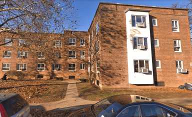 The apartment house on 69th Avenue in Fresh Meadows where two women were stabbed on Jan. 15.