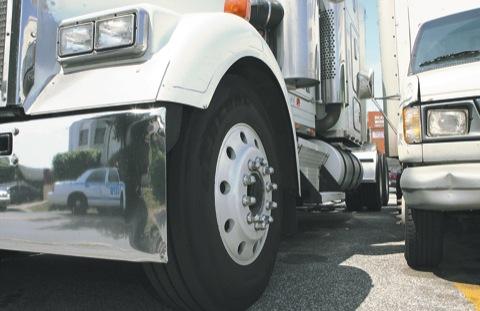 illegally parked trucks in Queens