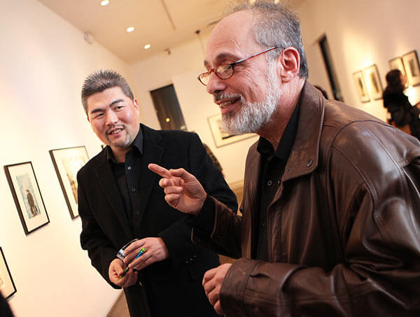 Etchings highlight facets of human emotion, life