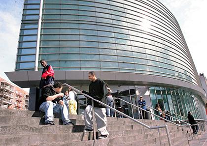 The Flushing branch of the Queens Public Library